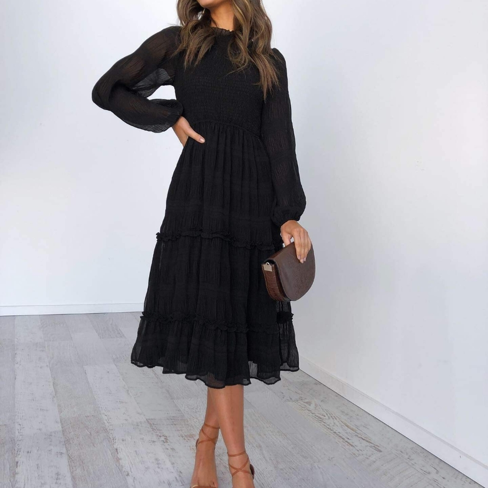 Black dress - petal + pup M